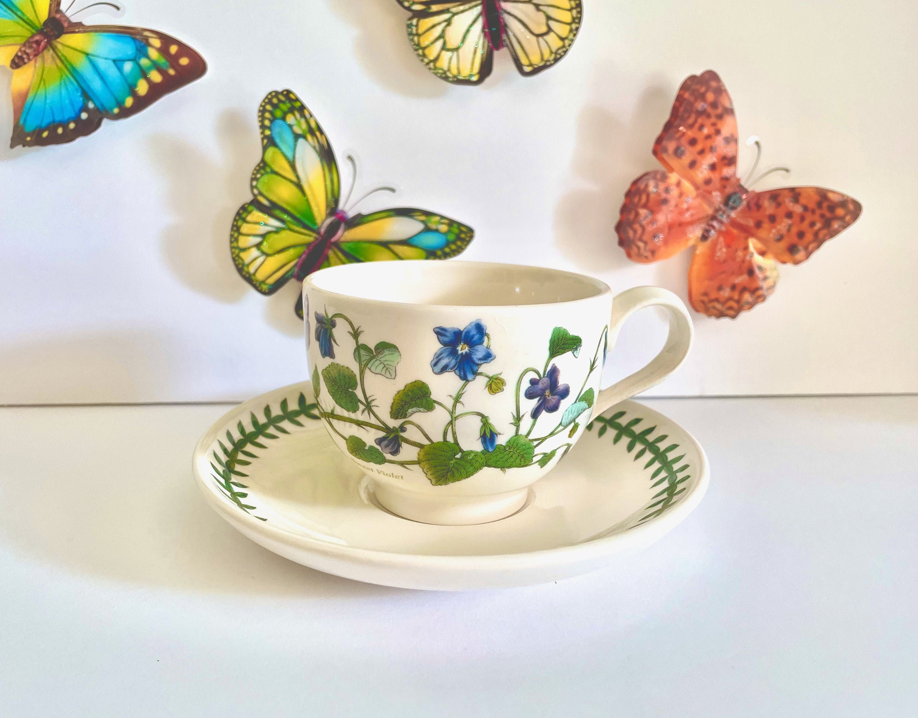 Portmeirion Botanik Garten Traditionelle Fußtasse & | Etsy