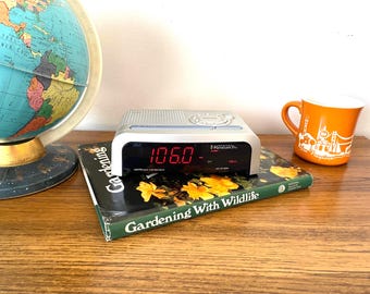 Early 2000's Emerson Research Smart Set Dual Alarm Clock Radio, Emerson Model CKS1855 AM/FM Digital Clock Radio With Automatic Setting Clock