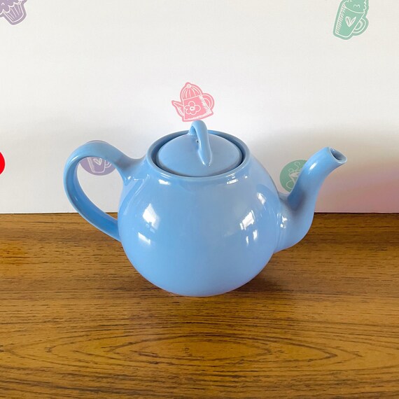 Lipton Teapot Hall China Blue Teapot Lipton Hall Sky Blue Etsy