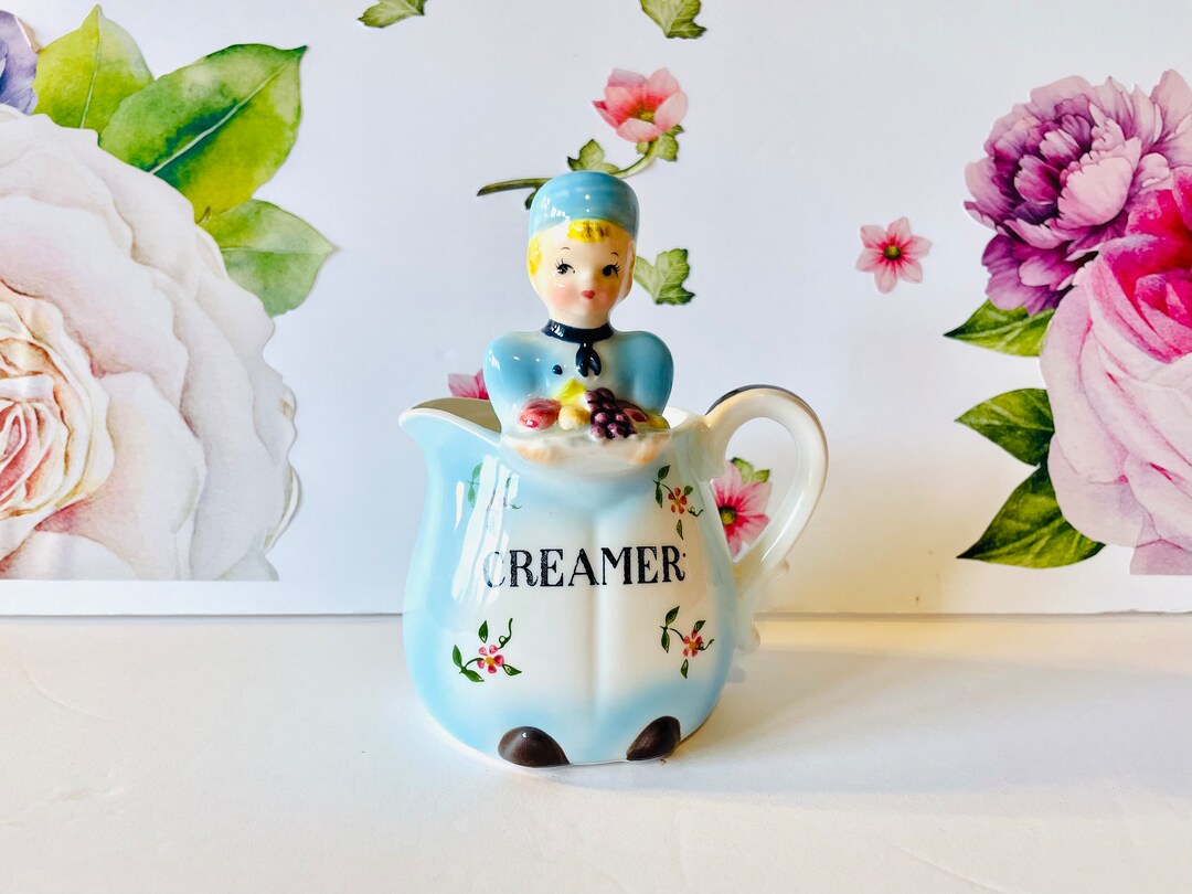 Vintage Arnart Dutch Boy Creamer, Original Arrant Creations Novelty