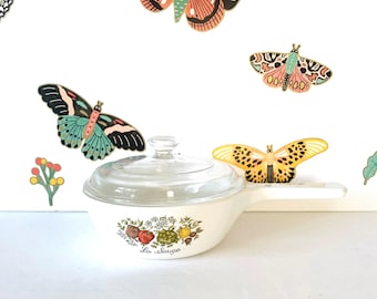 Corning Saucepan, Vintage Spice Of Life 1 Pint With Lid - Collectible Pyrex, Retro Kitchen | Made In USA