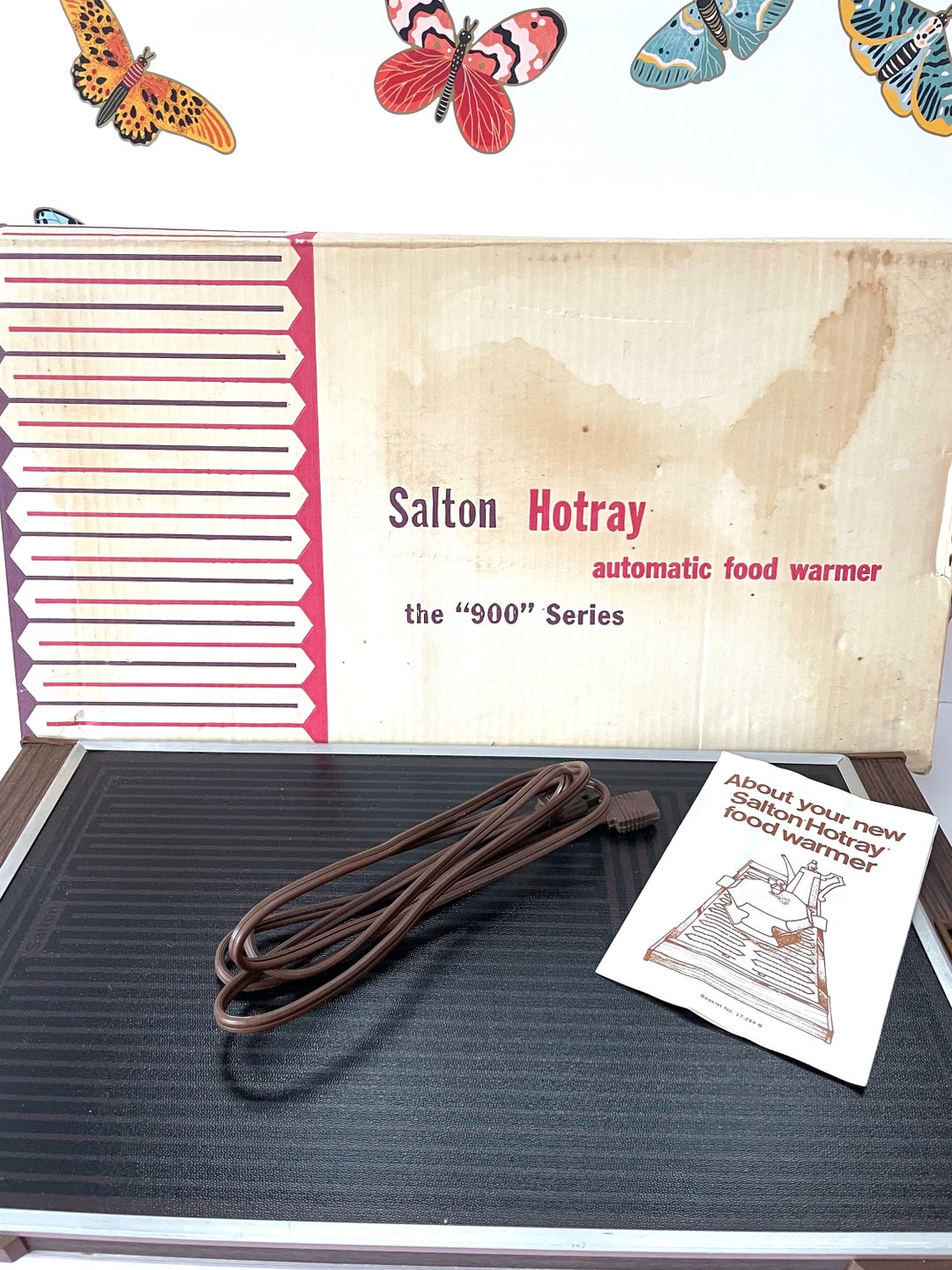 6ft Replacement Power Cord For Salton Hotray Food Warming Trays – Models H-924 H-925 H-926 H-928