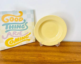 Homer Laughlin Fiesta Yellow Large Rim Soup Bowl, P86 Fiesta Large Rim Soup Bowl, Fiesta Yellow (Newer), Homer Laughlin Fiesta Yellow Bowl