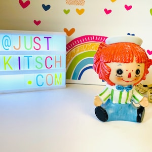 Raggedy andy lamp - Etsy 日本