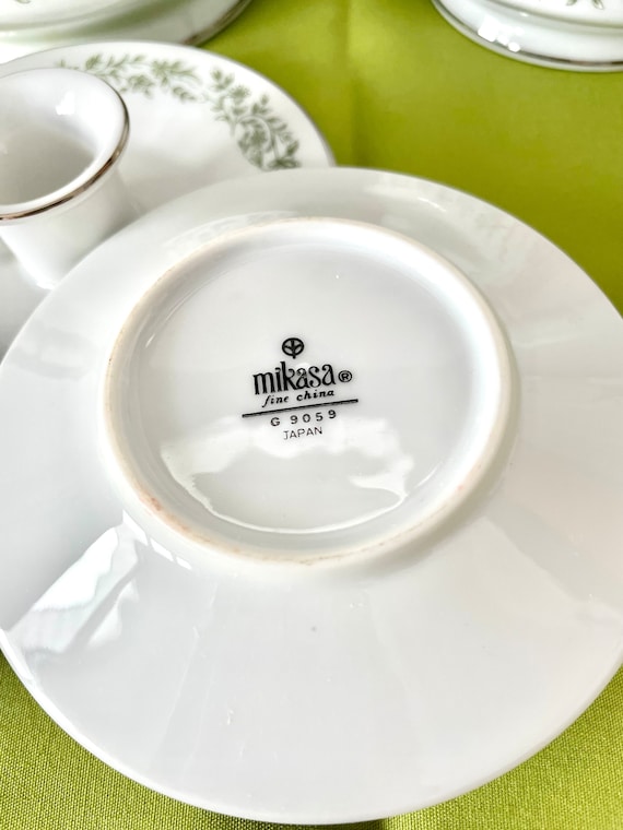 Mikasa Montclair Tea Set, Mikasa Montclair Teapot Candle Holders