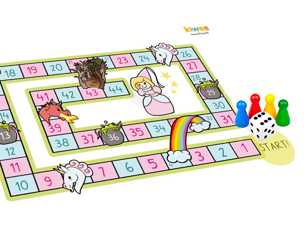 Play Goose Board Game for Kids Online