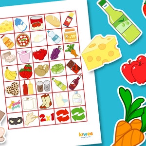 Printable Board Game Shopping List Preschool, Kindergarten, Primary ...