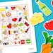 Printable Board Game Shopping List Preschool, Kindergarten, Primary ...