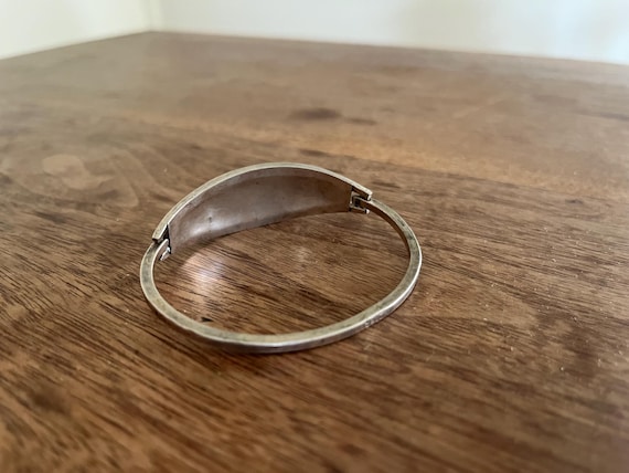 Vintage Sterling Silver Celestial Cuff Bracelet |… - image 3