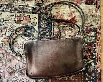 Vintage Coach NYC British Tan Rambler Shoulder Bag - Etsy