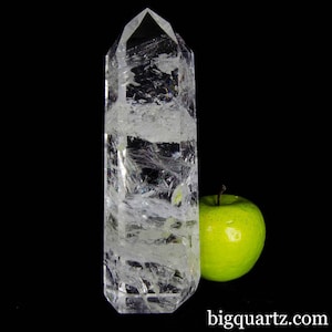 Clear Quartz Crystal Point, 8,75 pulgadas (Brasil #E0659)