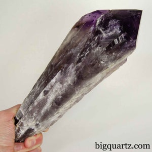 Large Amethyst Crystal Point, 10.75 inches (Brazil #D1093)