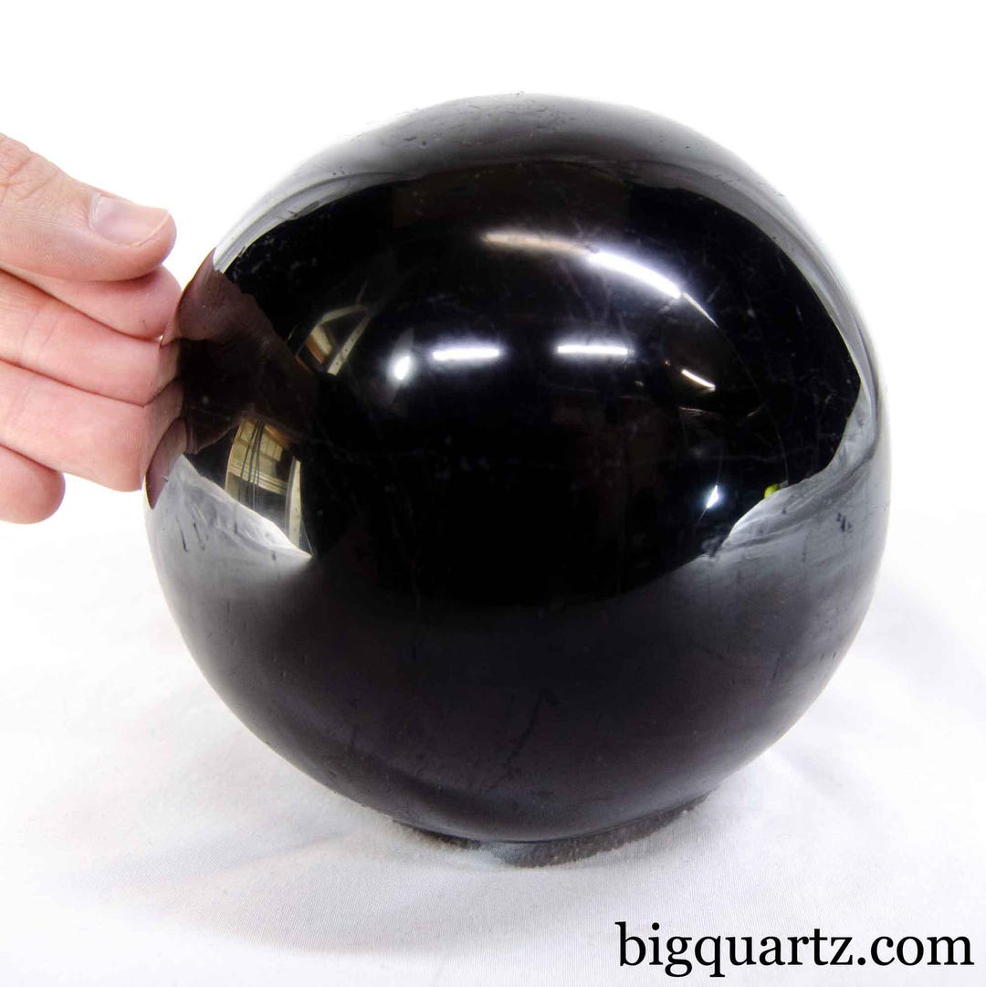 Black Tourmaline Sphere, 7.3 Pounds (brazil #H0177) 4.9 Inches - Etsy