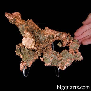 Inheems koperspecimen, 4,1 pond (Michigan #G0563) 9,5 inch