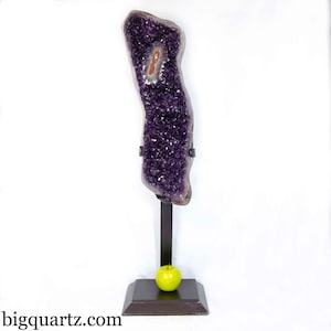 Amethyst Crystal Cluster on Stand (Uruguay #H0161)