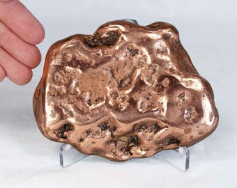 Float Copper Specimen, 2.3 lbs, 4.3 inches (#J0323 Michigan)