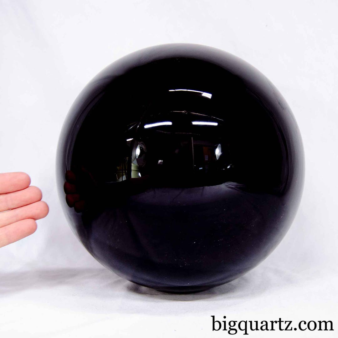 Black Obsidian Sphere, 29.1 Pounds (mexico #G0511) 8.4 Inches - Etsy