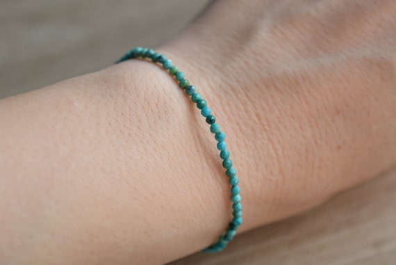 Thin turquoise bracelet sale