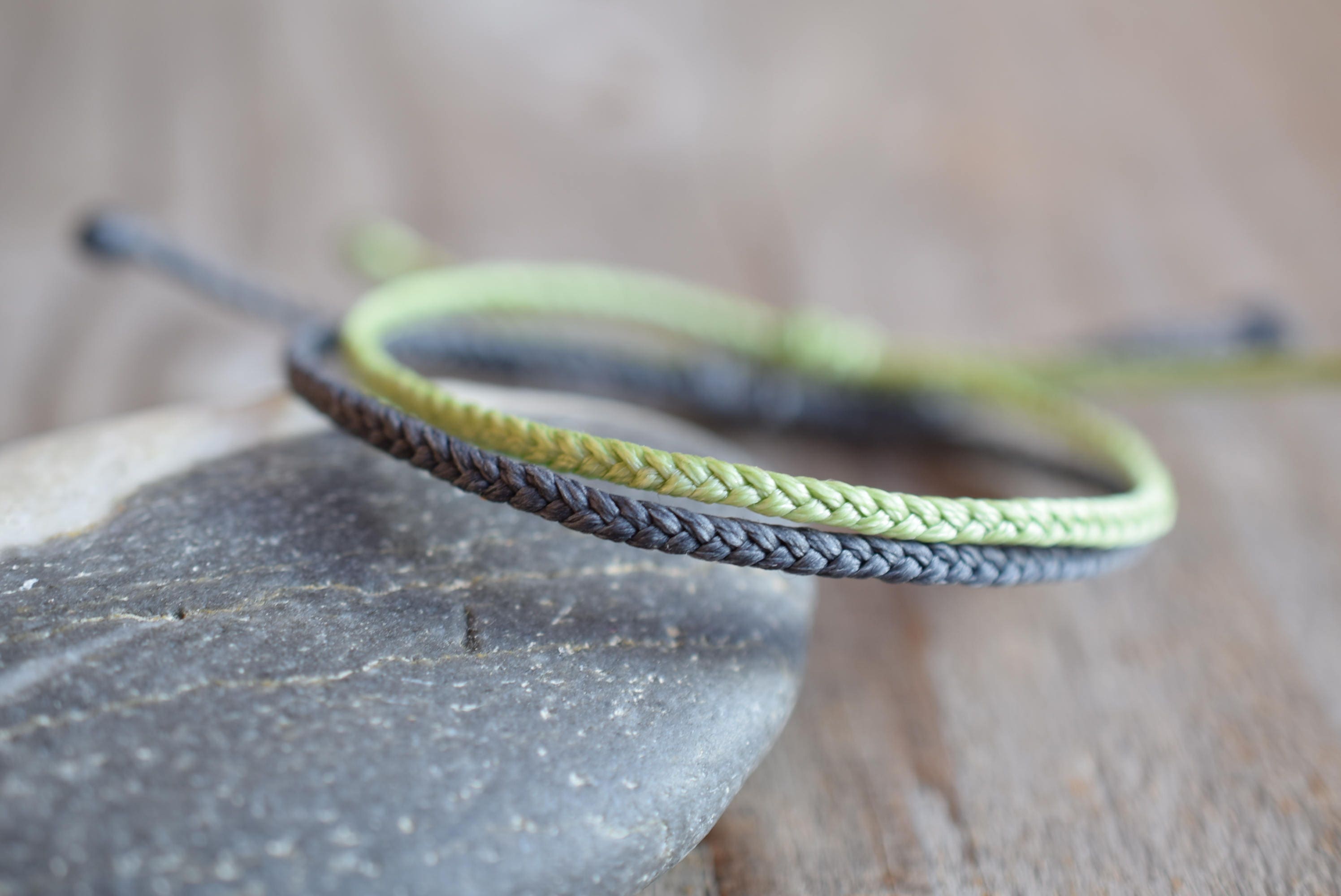 Extra waxed mens bracelets set mens string bracelets Valentines day