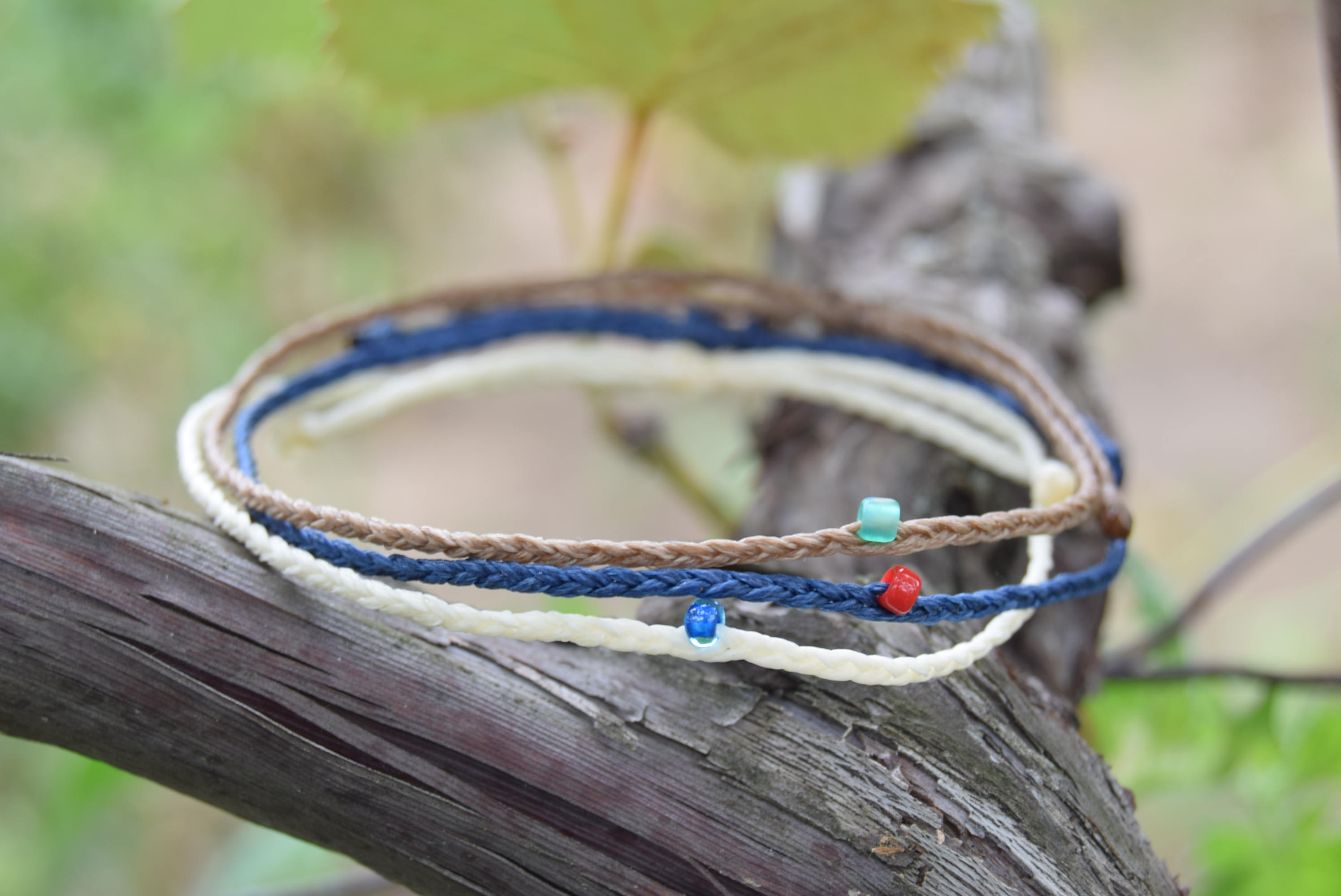 waxed string ultra slim mens bracelet mens string bracelets mens