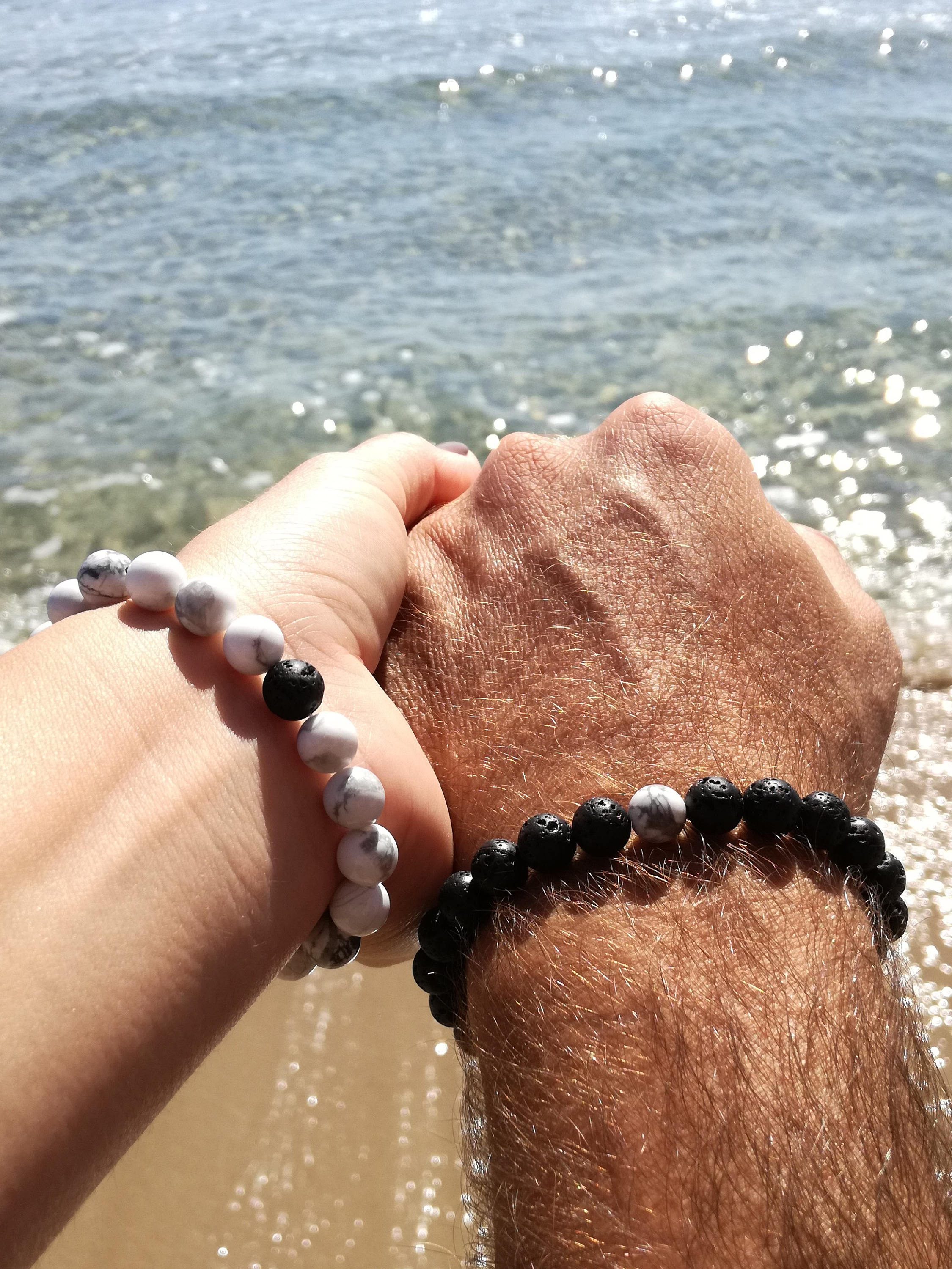 Couples bracelet long distance relationship bracelet Valentine's day