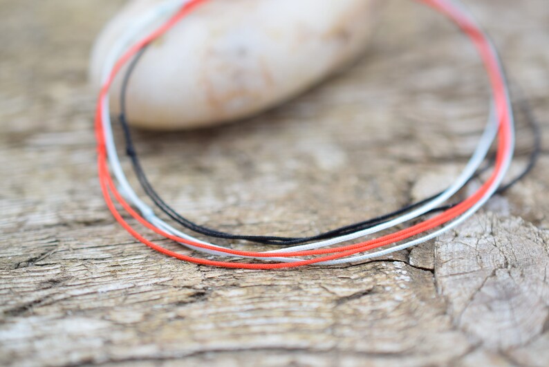 Fil rouge du destin bracelet à cordes rouges chevilles à - Etsy France