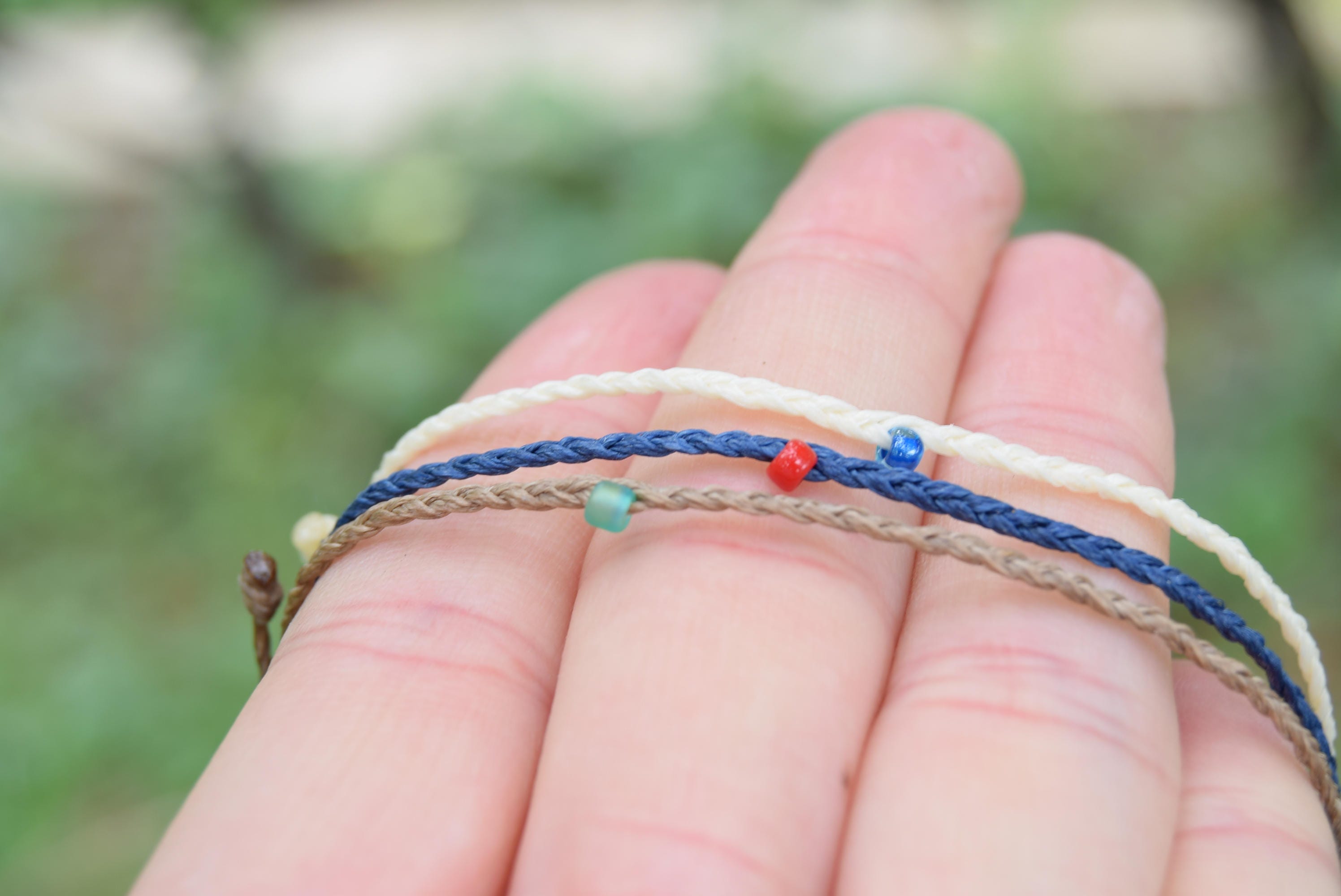 waxed string ultra slim mens bracelet mens string bracelets mens