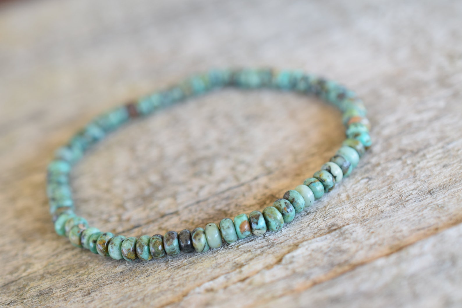 African Turquoise Bracelet Men Beaded Bracelet Gift for Men Etsy