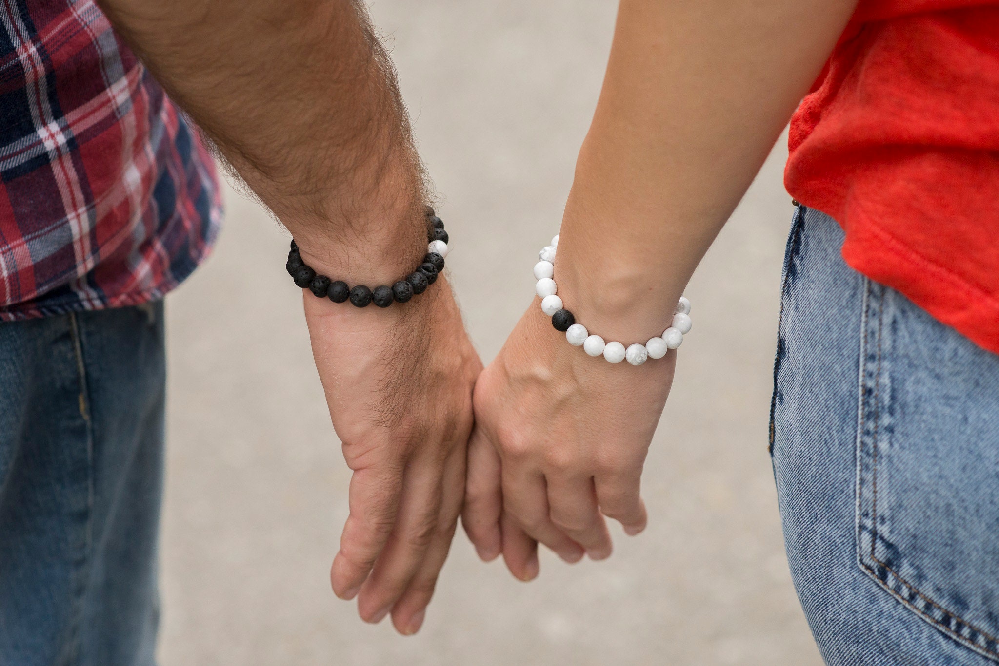 Couple Bracelets Matching Bracelets For Boyfriend Girlfriend Long Distance  Relationship Bracelets His And Her Bracelets | Fruugo KR