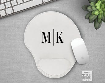 Empire Executive Mousepad - Monogrammed Leatherette Mouse Pad