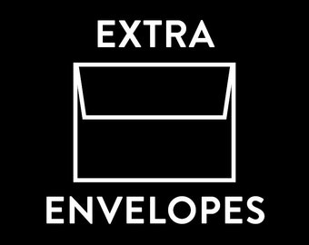 Extra Envelopes - Customization Add On