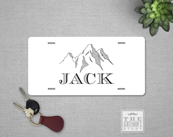 Grand Teton License Plate - Personalized Custom Car Tag