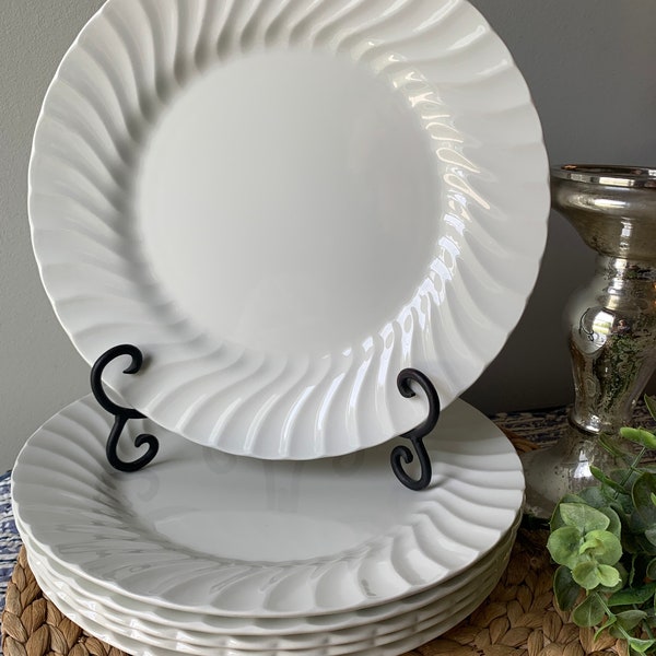 White Dinner Plates Etsy