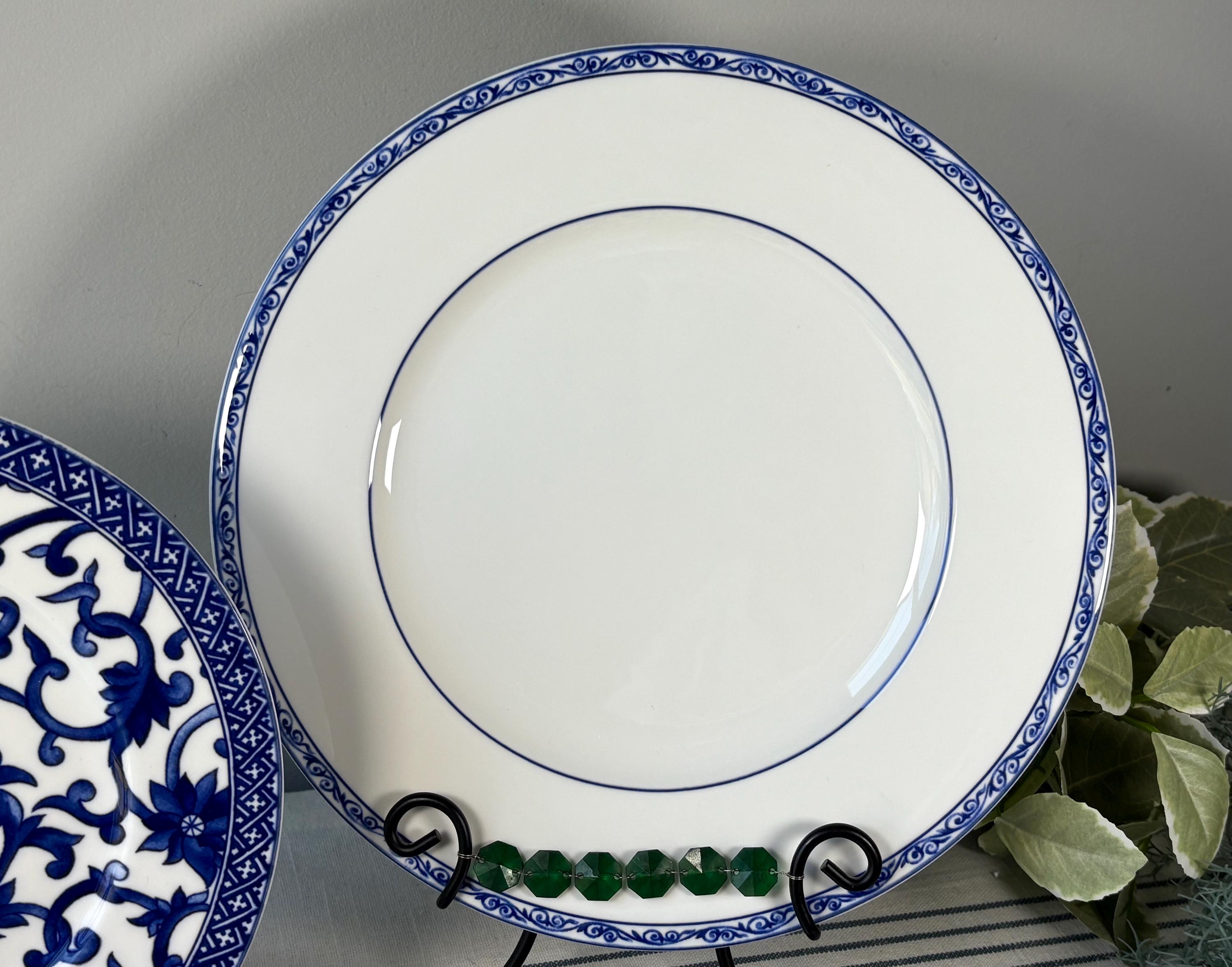 Ralph Lauren Mandarin Plates: Blue and White Dinner and Salads - Etsy