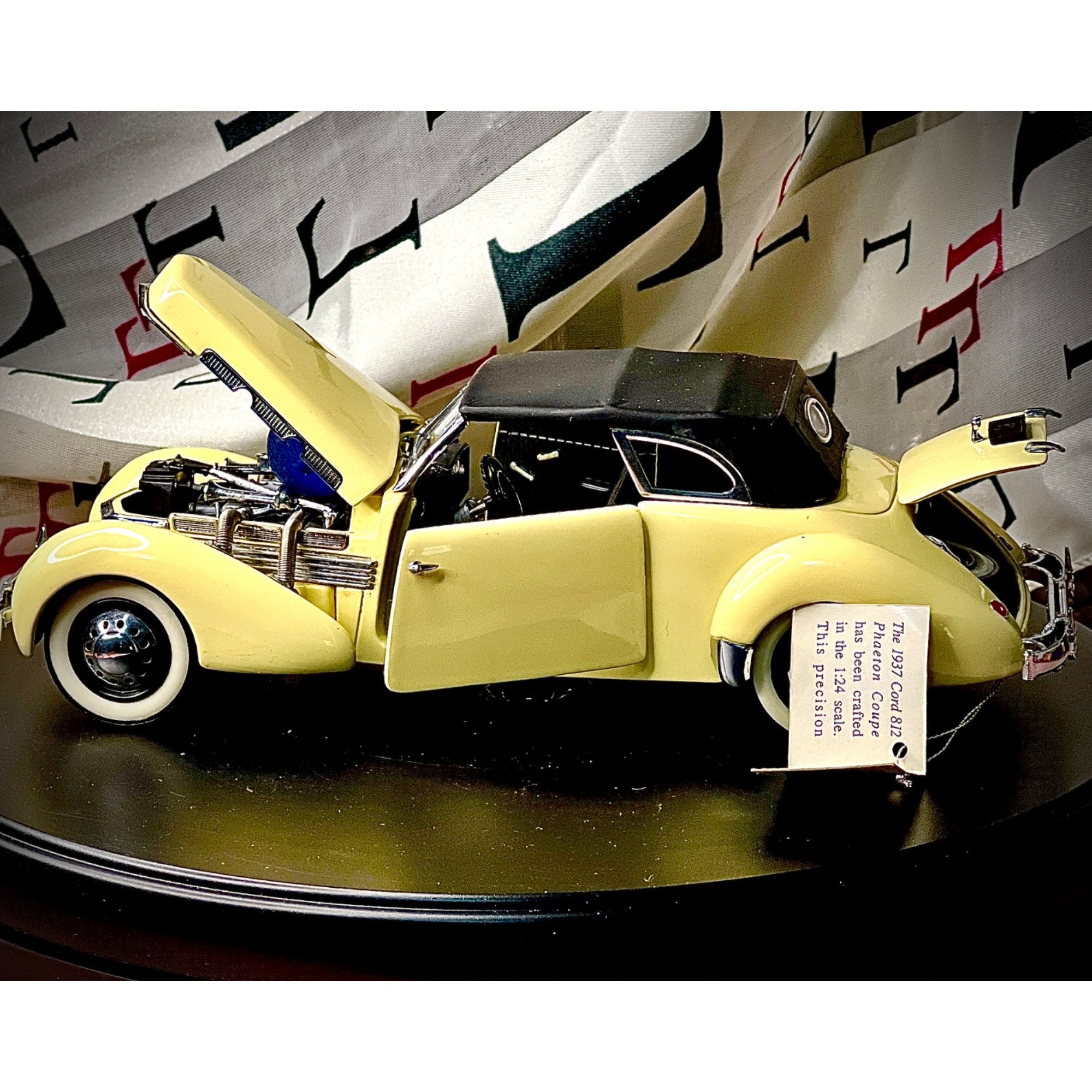 フランクリンミント　1937CORD812 フェートン　リミテッドエディション フランクリンミント 1937CORD812 フェートン リミテッドエディション