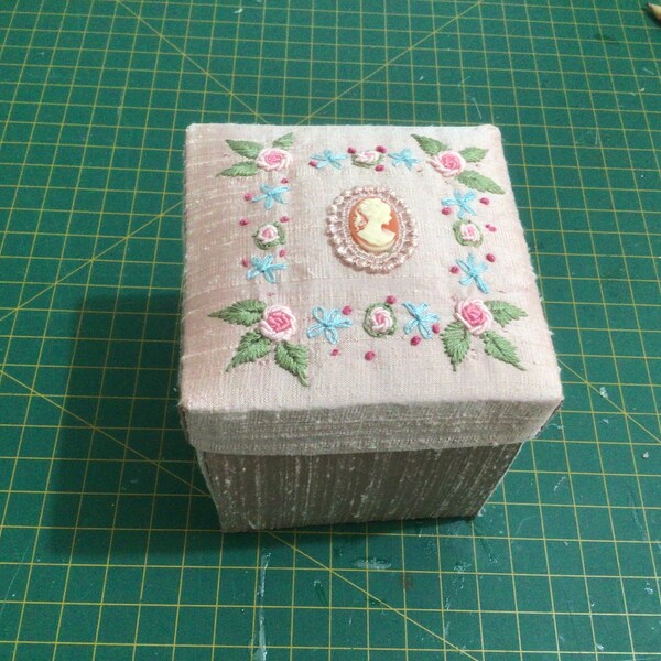 Floral Sewing Box Etsy