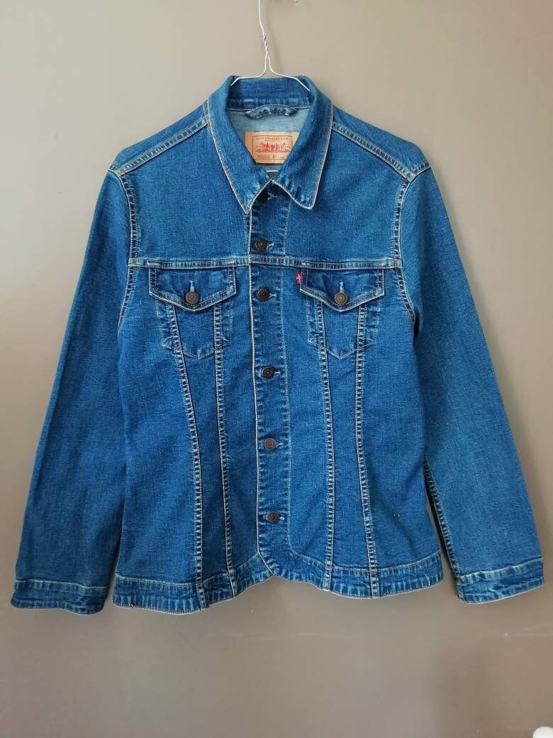 90s,Levi's ライトブルー デニムジャケット LEVI'S/リーバイス] 90S TRUCKER デニムジャケット（デニム