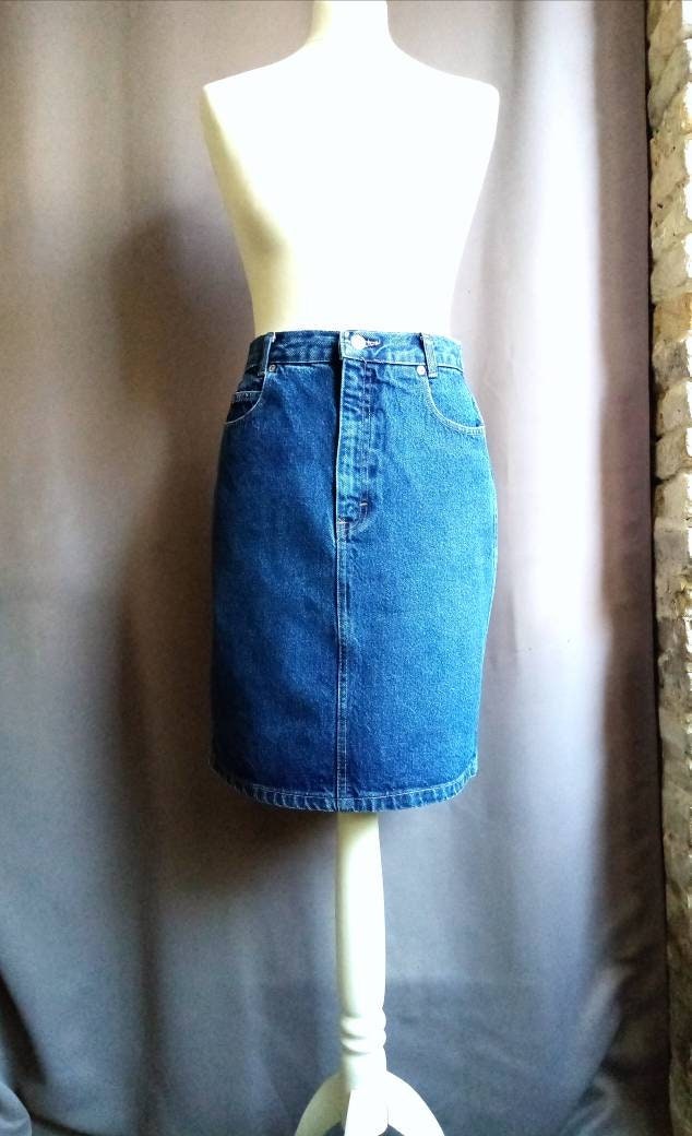 Calvin Klein 80s USA製 ヴィンテージ ミディアムブルー