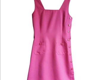 robe courte boutonnée devant