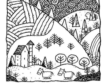 Sonnenaufgang im Tal