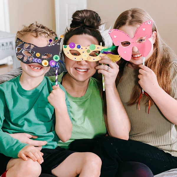 Masquerade Mask Kit Etsy