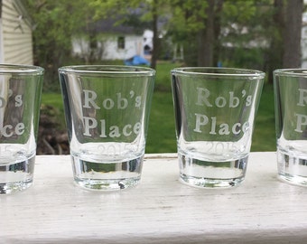 shot glass personalized etsy