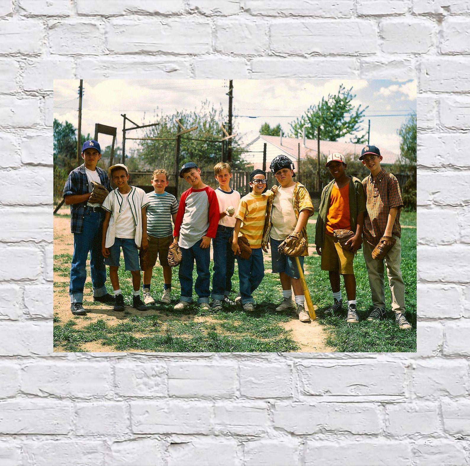 The Sandlot Movie Poster The Sandlot Movie Print Vintage Etsy