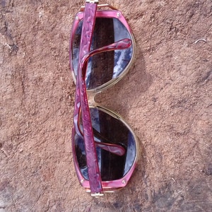 Beautiful Vintage Ladies Valentino Prescription Glasses model V 158 321. Made in Italy 80's-Butterfly shape-Rare image 3