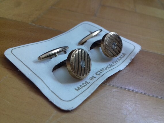 Vintage NOS cufflinks/ Old fashion accessories/ C… - image 6