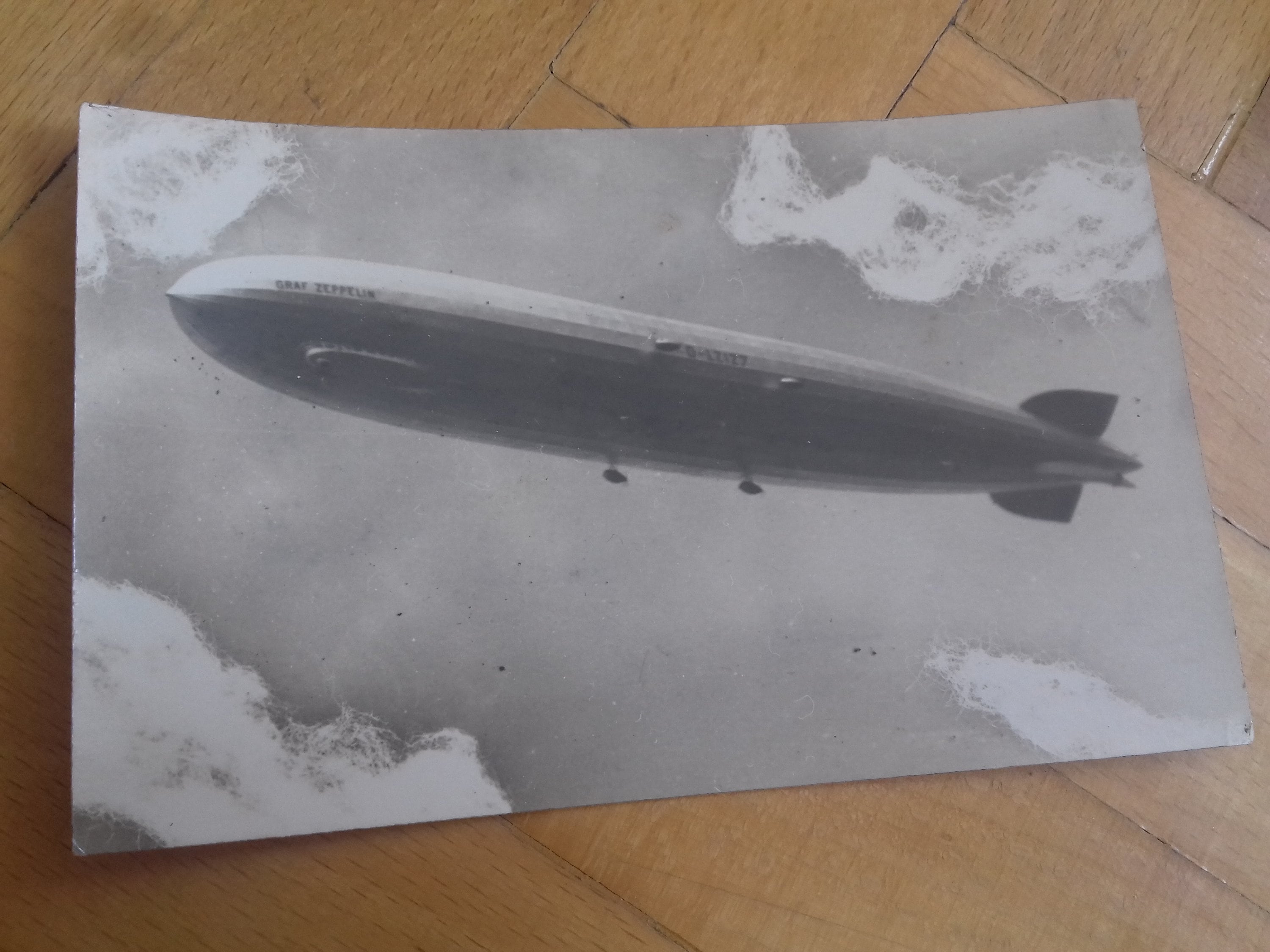 Vintage photo  Graf Zeppelin Germany