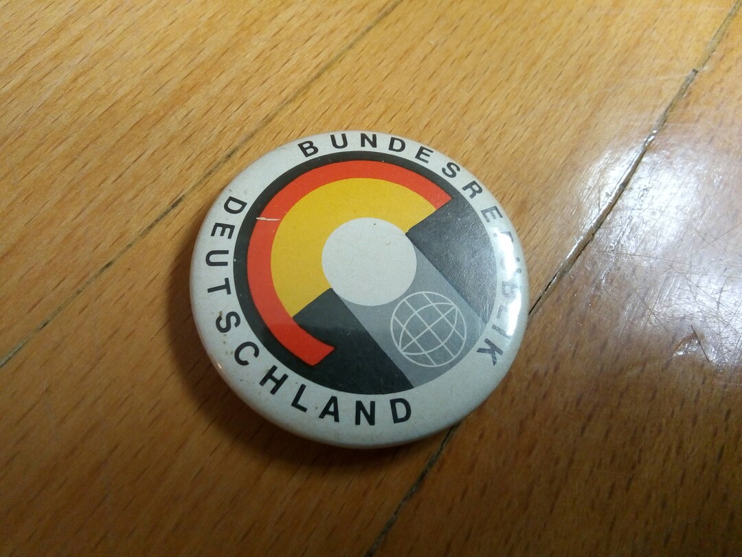 BUNDESREPUBLIK DEUTSCHLAND Germany, Pin Badge - Etsy