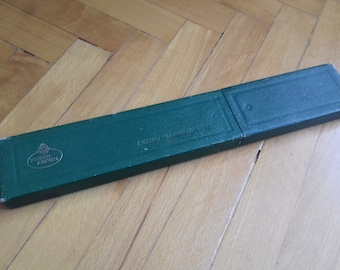 Vintage German Slide Ruler FABER CASTELL 1/54 Darmstad/Engineering Calculator  - 60's