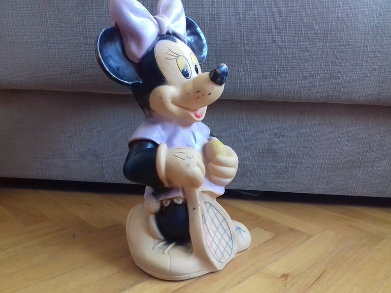 Vintage Xlarge Disney Rubber Doll Minnie Mouse From - Etsy