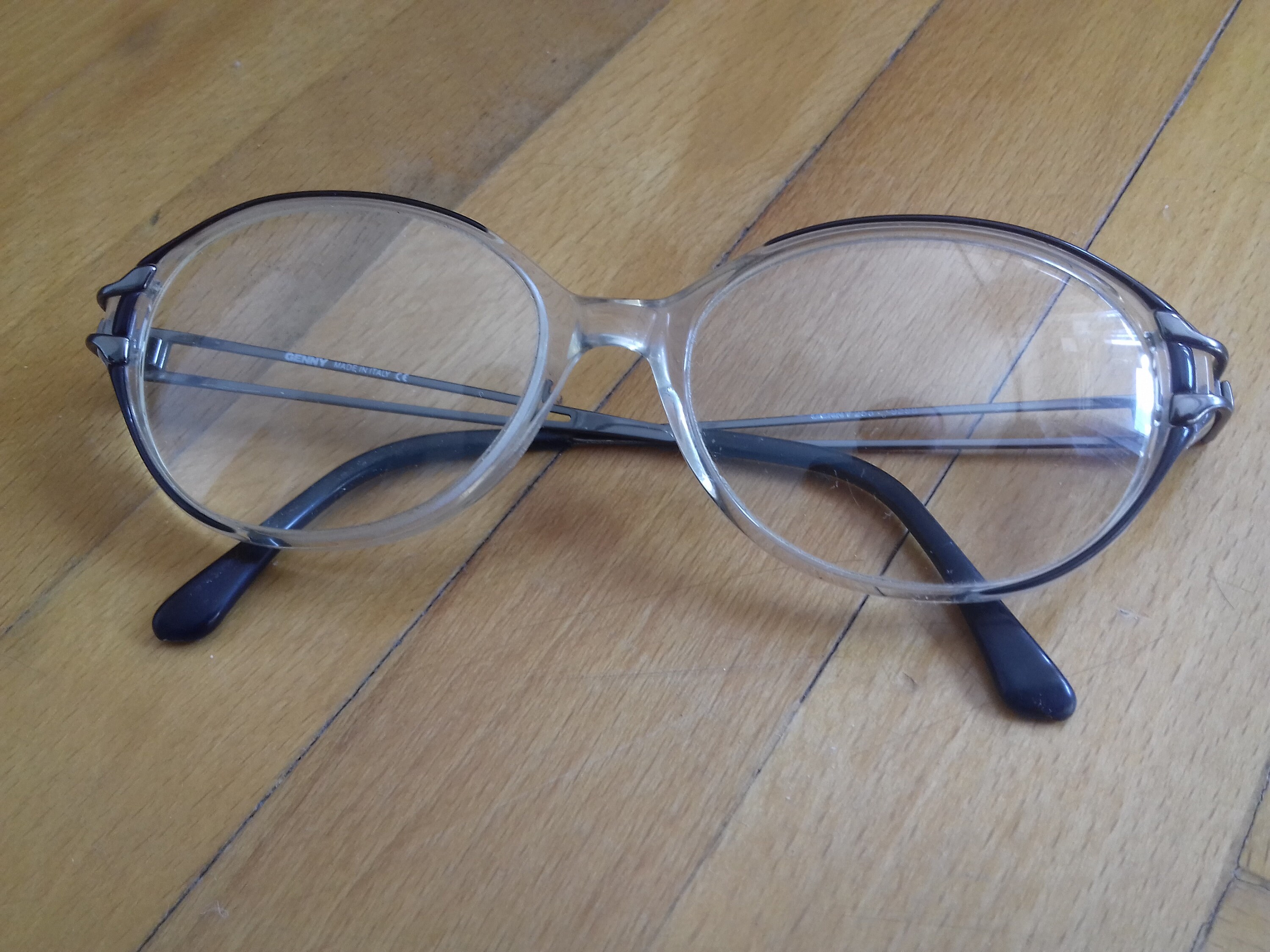 Vintage Eyeglasses Genny Mod 258 9298 Made in Italy. Lady Eye - Etsy